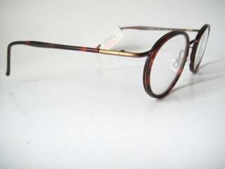 Rodenstock tortoise round Vintage Eyeglasses Frames Spectacles Mens 