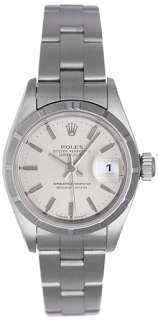 Rolex Ladies Date Stainless Steel Watch 79240  