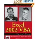 Excel 2002 VBA Programmers Reference by Rob Bovey, Stephen Bullen 