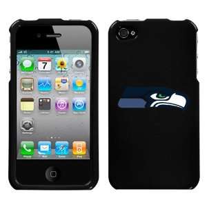  iPhone 4 Seattle Seahawks Black Snap on Superior Hard 
