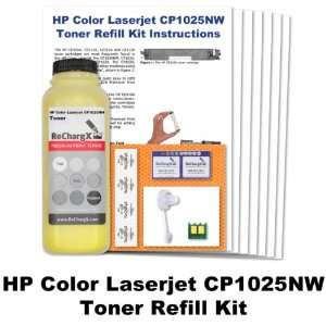  HP Color Laserjet CP1025nw Yellow Toner Refill Kit Office 
