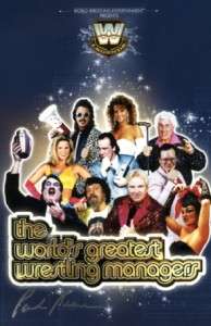 PAUL BEARER SIGNED WWE GREATEST WRESTLING MANAGERS DVD  
