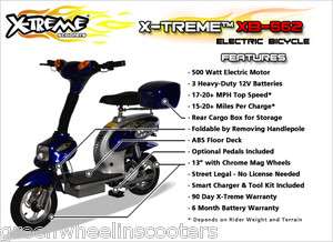 Treme XB 562 Electric Bike/Scooter/E Bike  