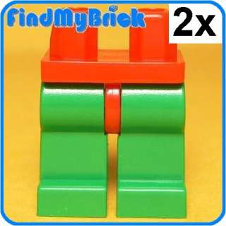 L036A x2 Lego Batman Robin Red Hip Green Legs 7783 NEW  