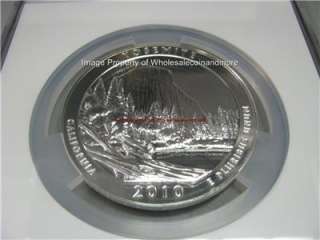 2010 America the Beautiful Silver 5 Coin 5oz Set NGC ER  
