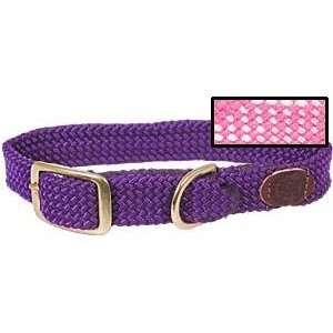  Cotton Candy Double Braided Collar   21 in