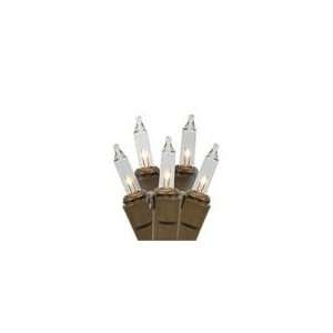   Duty Clear Mini Christmas Lights   Brown Wire C: Patio, Lawn & Garden