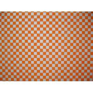  50 Orange Checkered Consecutively Numbered Tyvek Wristbands 