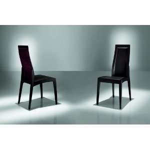   Room Side Chair by Yuman Mod   Wenge Finish (DARIA W): Home & Kitchen