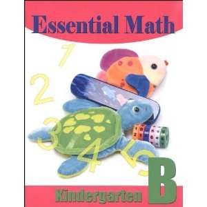  Essential Math, Kindergarten Level B [Paperback 