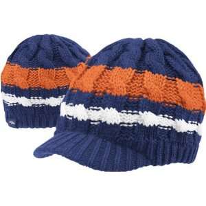   Denver Broncos Womens Cable Visor Knit Hat