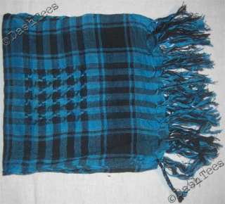ALL COLOUR KEFFIYEH CHECKED ARAB SHEMAGH SCARF PASHMINA  