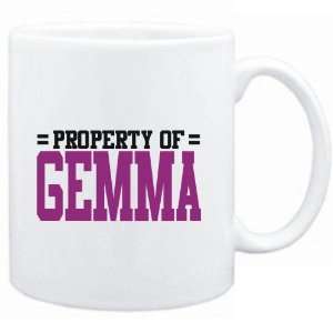    Mug White  Property of Gemma  Female Names