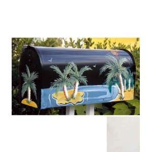 Paradise Island Mailbox (Cream) (9H x 6.85W x 20D)