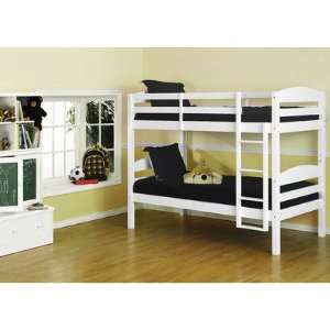   DaVinci M0201W Bailey Convertible Bunk Bed in White Furniture & Decor