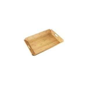     Room Service Tray w/ Bamboo Finish, 22.5 x 17 in: Kitchen & Dining