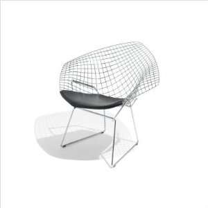  Knoll Bertoia Diamond Lounge Chair and Cushion Bertoia Diamond 