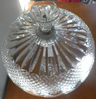 BEAUTIFUL WATERFORD Tiffany Crystal Lamp Achill Pattern 2nd of 