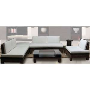  Asian Modern 5 piece living room set