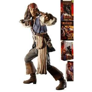 Pirates of the Caribbean 18 Jack Sparrow Talking Action Figure 