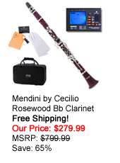 NEW CECILIO SYNTHETIC CLARINET REEDS, 4 Pieces+2 Cases  