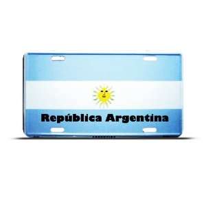  Argentina Union And Liberty License Plate Wall Sign 