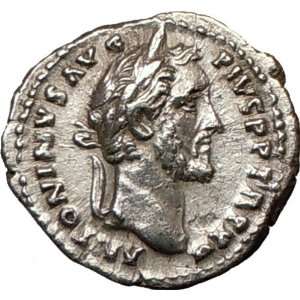   PIUS 148AD Quality Authentic Ancient Silver Roman Coin EQUITY Wealth