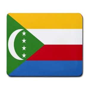  Comoros Flag Mouse Pad