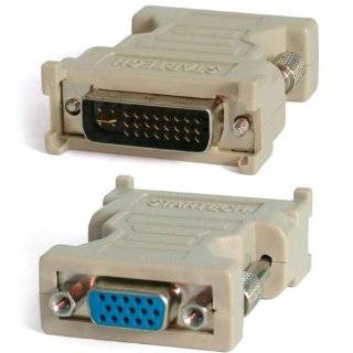  DVI Male 24+5 (DVI I) to VGA Female Adapter Electronics
