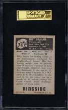 1951 Topps Ringside #74 Billy Graham SGC 96  