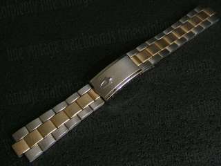 nos Accutron Duchess gf Gold & Steel Vintage Watch Band  