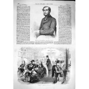    1861 JOHN ROSE MINISTER CANADA AMERICAN RAILWAY CAR