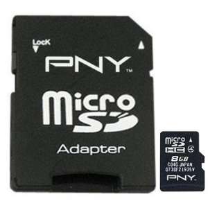  8GB Class 4 Micro SD/SDHC