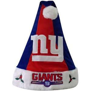   Giants Santa Claus Christmas Hat   NFL Football