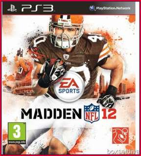 PS3 GAME MADDEN NFL 12 *BRAND NEW *  