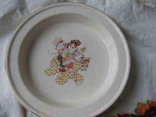 1941 Raggedy Ann and Andy Childs Plate  