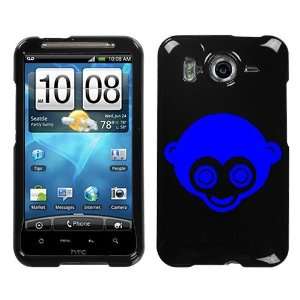  HTC INSPIRE 4G BLUE MONKEY ON A BLACK HARD CASE COVER 