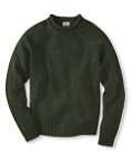Bean   Ragg Wool Sweater, Roll Neck Crewneck  