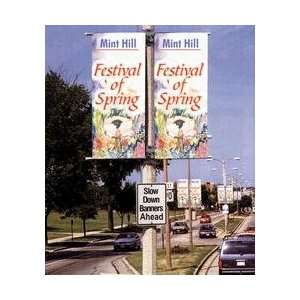   in. x 84 in. Reinforced 11 Oz. Vinyl Banners: Health & Personal Care