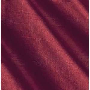   Dupioni Silk Fabric Candy Apple Red By The Yard: Arts, Crafts & Sewing
