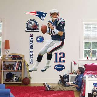 Fathead New England Patriots Tom Brady Player Wall Graphic    