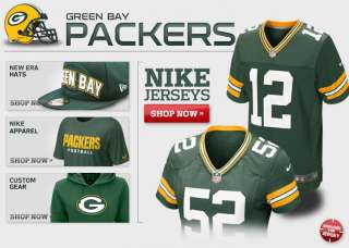 Mens Nike Green Bay Packers Aaron Rodgers Elite Team Color Jersey