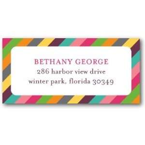  Return Address Labels   Colorful Pins Begonia By Hello 