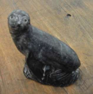 WOLF ORIGINAL ~SEAL~ SCULPTURE made in canada  