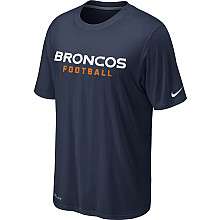 Denver Broncos T Shirts   Broncos Nike T Shirts, 2012 Nike Broncos Tee 