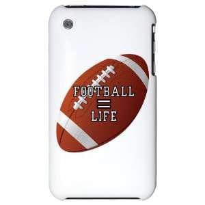  iPhone 3G Hard Case Football Equals Life 