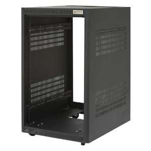  Sanus HDPro 37.5 inch Tall 18U Component Rack (Black 