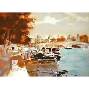  Quais de la Seine by Michel Rodde, 30x23