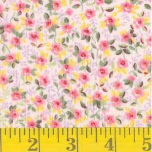  Cotton Lawn Pink Floral Fabric By The Yard Arts, Crafts 