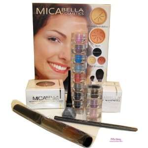 Micabella Eye Makeup Gift Set Contain  8 Stacks A viva Blue Eyes+ 3 